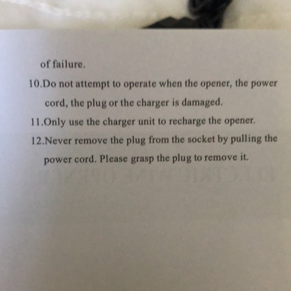 Electric Wine Opener - Picture 9 of 10